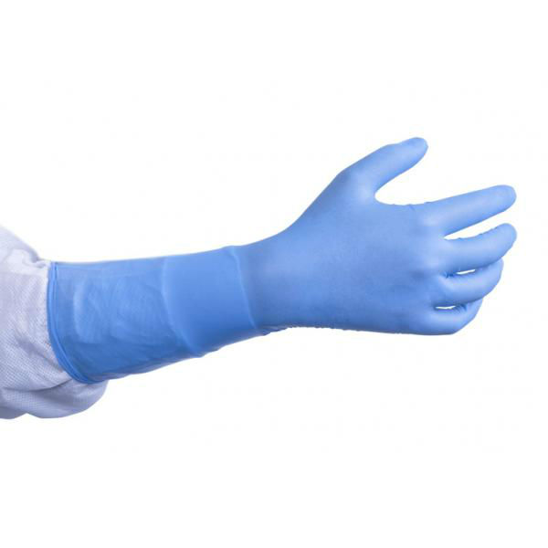 Ansell Microflex 93-243 Disposable Powder-Free Elbow-Length Nitrile Gloves