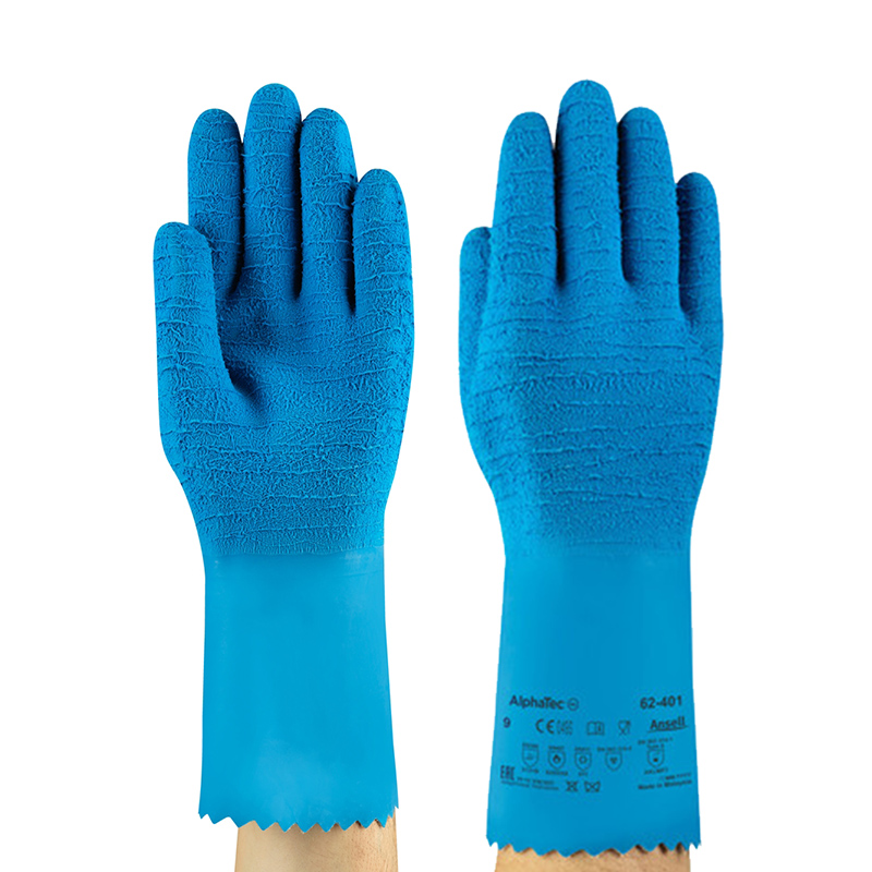 Ansell VersaTouch 62-401 Insulated Latex Gauntlet Gloves