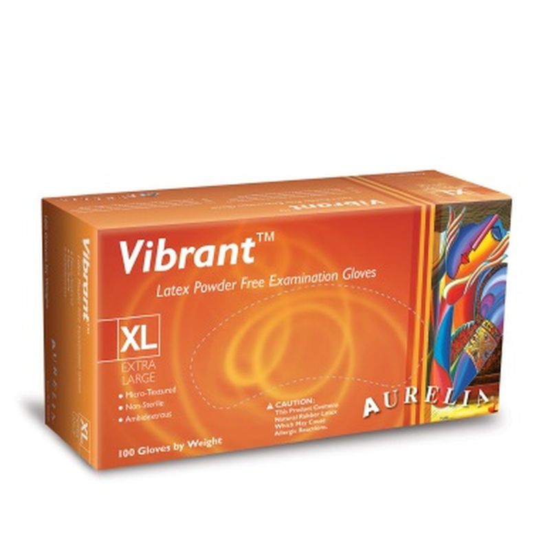 Aurelia Vibrant Medical Grade Latex Gloves 98225-9