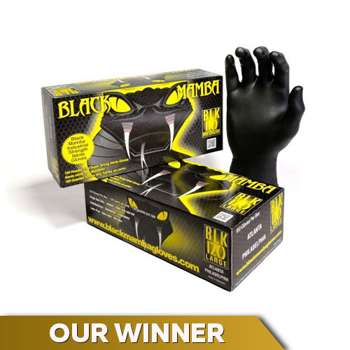 Black Mamba Disposable Nitrile Gloves