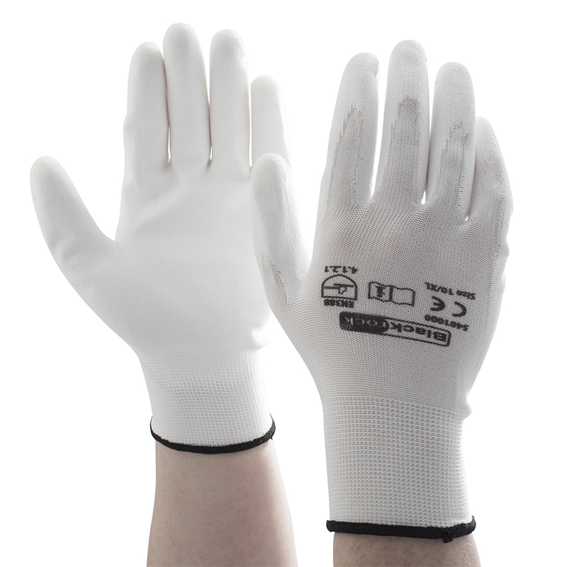 5401000 12 x Pair Of Blackrock Painters Lightweight Gripper Gloves Safety Work 