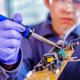 Molten Soldering Gloves