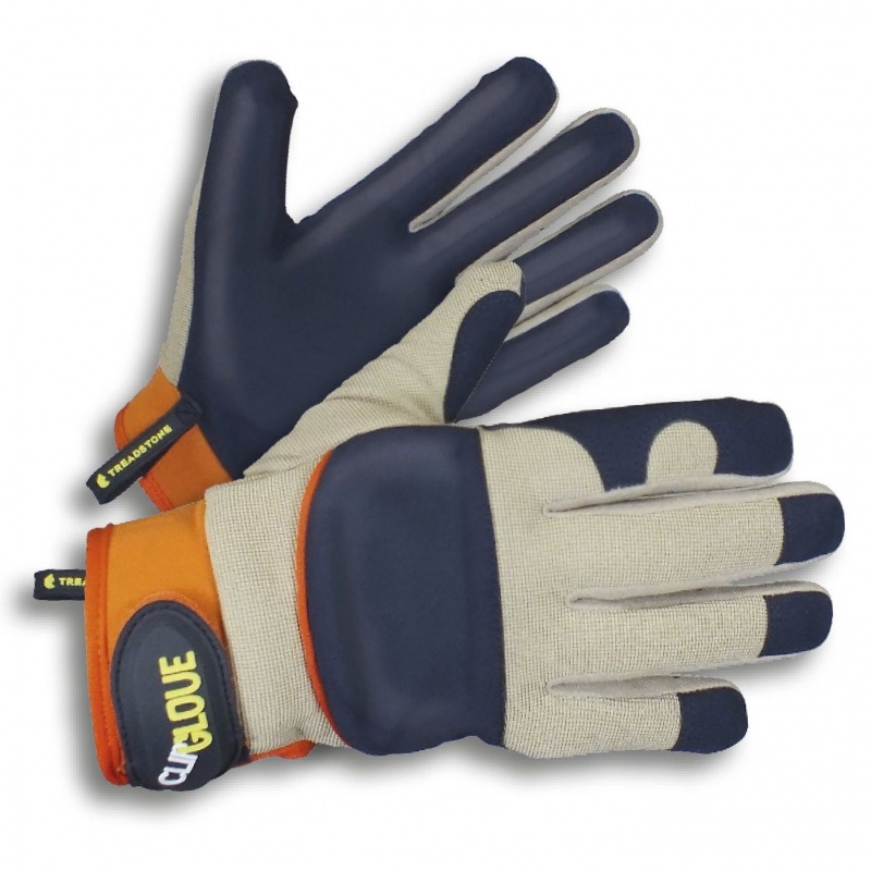 Clip Glove Leather-Palm Soft and Supple Gardening Gloves