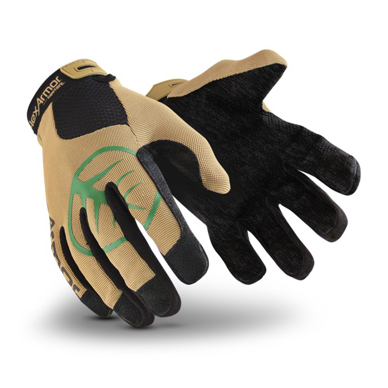 Hexarmor Thornarmor 3092 Gloves, beige and black