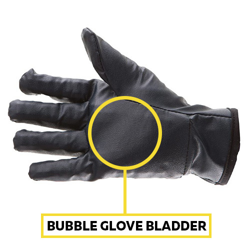 Impacto Bubble Glove Padding Technology