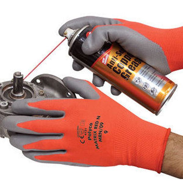  Polyco Matrix Red N Nylon Work Gloves