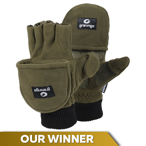 EJendals Graninge G6030 Thermal Winter Hunting Gloves with Removable Mitts
