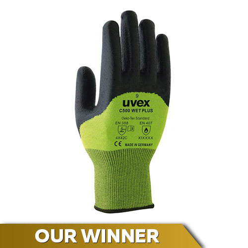 Uvex C500 Wet Plus Cut Resistant Gloves