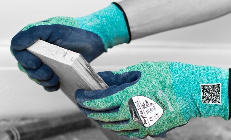 Polyco PolyFlex Gloves in action
