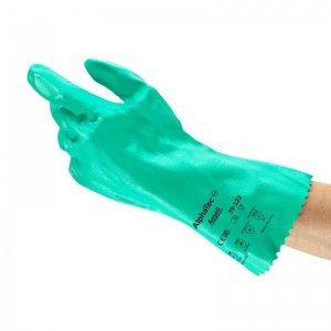 Ansell AlphaTec 39-124 Nitrile Chemical-Resistant Gloves 13.8''