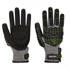 Portwest A755 Nitrile Impact Gloves - SafetyGloves.co.uk