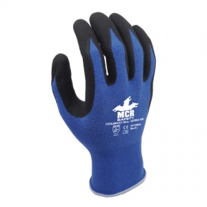 MCR Safety GP1006NA Coolmax Nitrile Air Palm Coated Safety Gloves