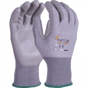 UCI Pcn-red Handschuhe – 13 Gauge, PU-Beschichtung, Nylon, EN388 Zertifiziert, Weiß