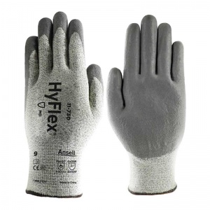 Ansell HyFlex 11-730 Cut-Resistant Cotton and Kevlar Lined Grip Gloves