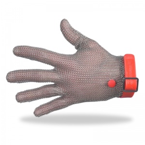 Manulatex GCM Chainmail Butcher's Glove with Wrist Strap