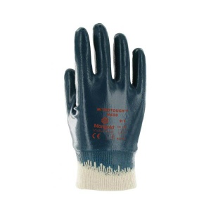 Marigold Industrial Nitrotough N650 Heavy-Duty Nitrile-Coated Gloves