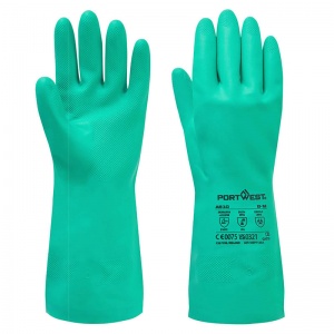 Portwest A810 Nitrosafe Chemical-Resistant Gauntlets