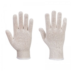 Portwest A030 White String Knit Liner Gloves (Pack of 300 Pairs)