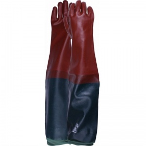 UCi R265E 65cm Long Sleeved PVC Chemical Gauntlets