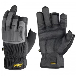 Snickers 9586 Power Open Reinforced Semi Fingerless Work Gloves