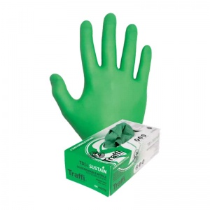Traffi TD04 Sustainable Disposable Gloves - SafetyGloves.co.uk
