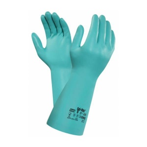 Ansell AlphaTec Solvex 37-695 Nitrile Chemical-Resistant Gauntlets