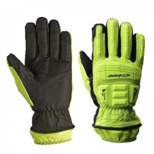 Ansell ActivArmr 46-551 Hi-Viz Kevlar Extraction Grip Work Gloves