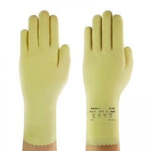 Ansell AlphaTec 87-600 Ultra-Thin Chemical-Resistant Gloves