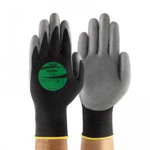Ansell HyFlex 11-421 Water-Based Flexible Indicator Work Gloves