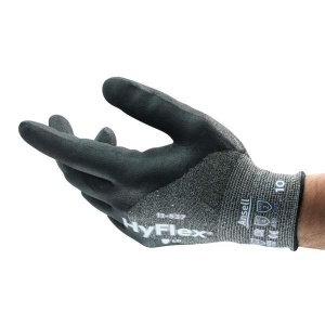 Ansell HyFlex 11-537 Cut-Resistant 3/4 Dipped Grip Work Gloves
