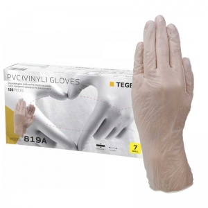 Ejendals Tegera 819a Disposable PVC Gloves