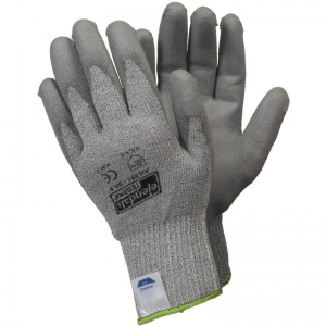 Guanti Uvex Knit C500 M Foam - Unisex Taglia 11, Verde/nero, Certificati EN 388 E EN 407 - Foto 8