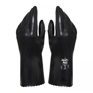 Mapa FluoTech 468 Nitrile Chemical-Resistant Gauntlet Gloves