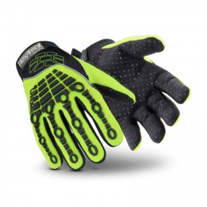 HexArmor Chrome Series 4026 Hi-Vis Level F Cut Resistant Construction Handling Gloves