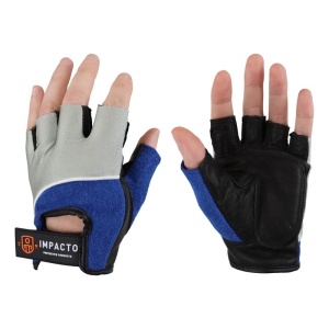 Impacto 400 Gel Half-Finger Impact Gloves - SafetyGloves.co.uk