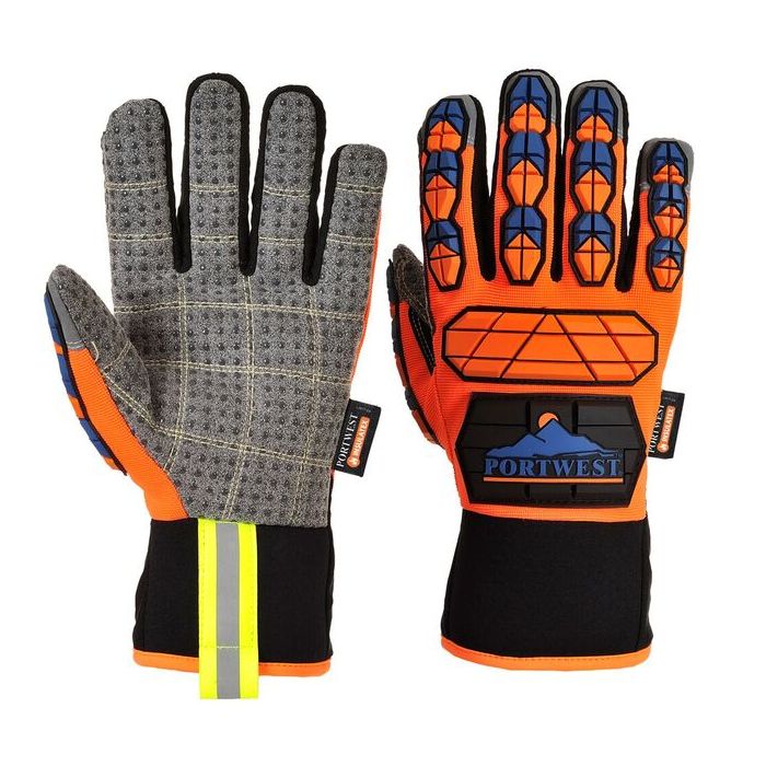 Portwest A726 AntiImpact Thermal Gloves SafetyGloves.co.uk