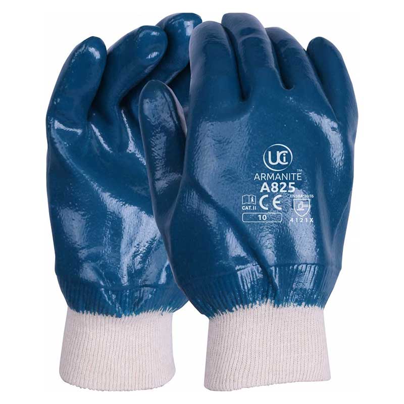 UCi Armanite Nitrile Coated Gloves A825 