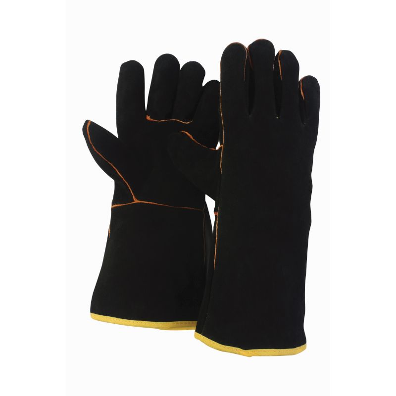 Briers Leather Gauntlet Gardening Gloves