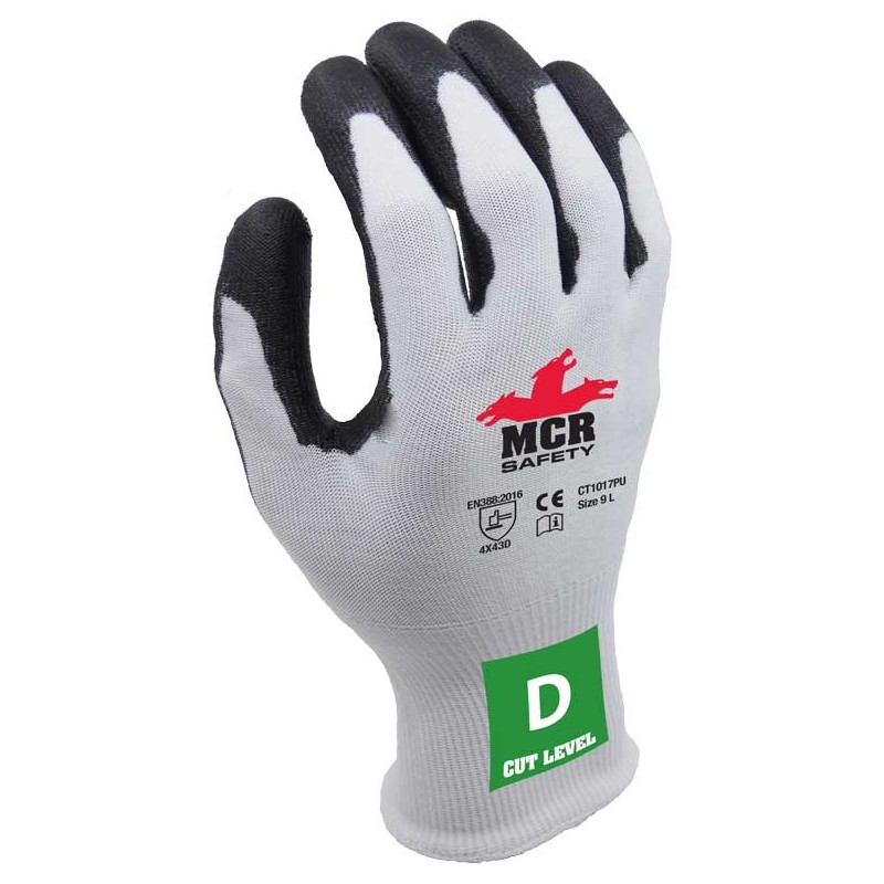 MCR CT1017PU PU CutResistant Gloves SafetyGloves.co.uk