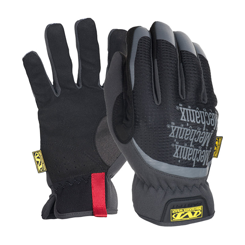 Mechanix Wear Fastfit Black Lightweight Touchscreen Gloves MFF-05 