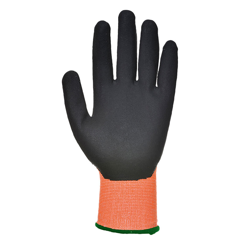 Portwest A625 Cut Orange/Black Gloves - SafetyGloves.co.uk