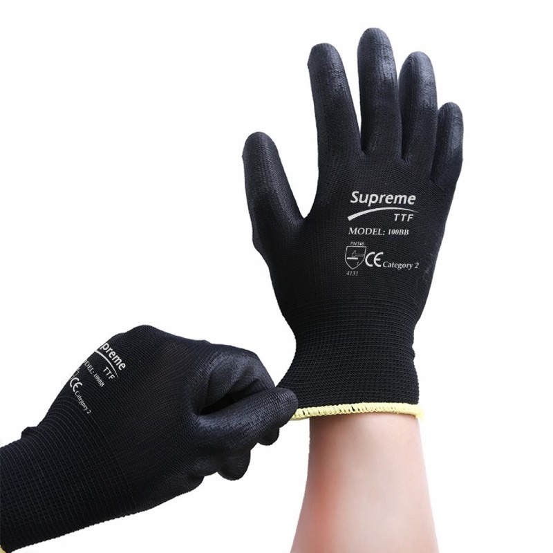 Supreme TTF 100BB Black Handling Gloves - SafetyGloves.co.uk