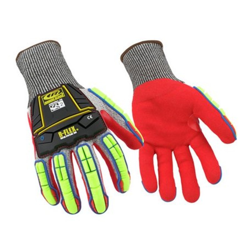 Ansell Ringers R 065 High Vis Cut Resistant Gloves