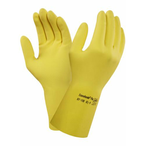 Ansell Econohands Plus 87190 UltraThin Latex Gauntlet Gloves