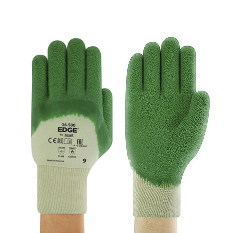 Ansell Gladiator 16-500 Palm-Coated Work Gloves - SafetyGloves.co.uk