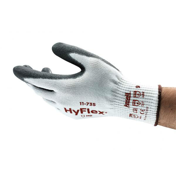 Ansell HyFlex 11735 CutResistant Gloves SafetyGloves.co.uk