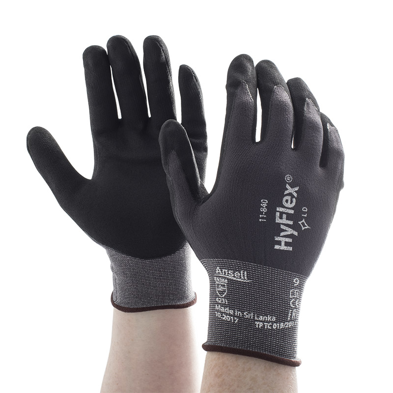 Ansell Hyflex Glove Size Chart