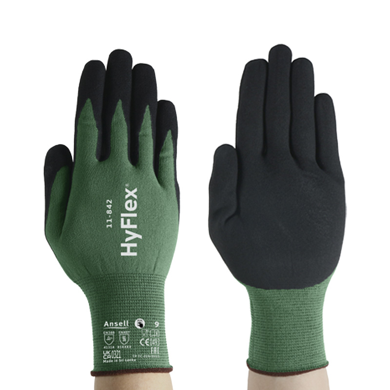HyFlex EcoFriendly Touchscreen Gloves SafetyGloves.co.uk