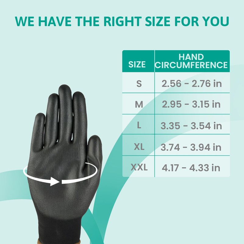 Ansell HyFlex 48-101 Abrasion Gloves - SafetyGloves.co.uk