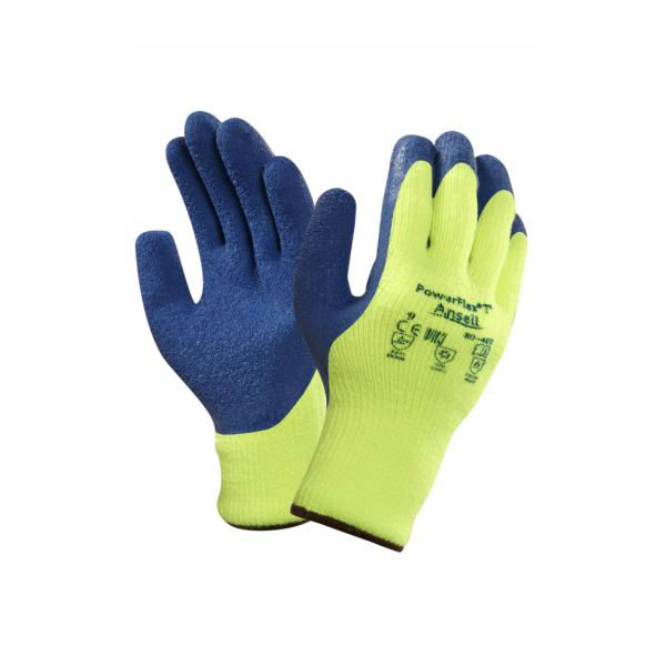 Ansell Powerflex 80 400 Heavy Duty Hi Viz Work Gloves Safetygloves Co Uk Ansell Powerflex 80 400 Heavy Duty Hi Viz Work Gloves Safetygloves Co Uk